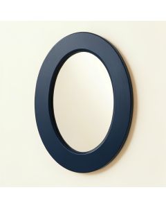 Cedar Crossing Framed Wall Mirror - Navy (synthetic illustration; no displayed measurements)