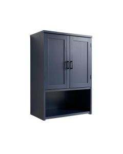 Brook Canyon Wall-Mounted Laundry Cabinet - Navy (synthetic illustration; no displayed measurements)