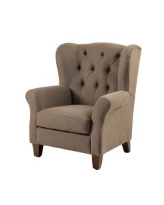 36 '' Wide Tufted Wingback Chair (synthetic illustration; no displayed measurements)