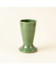 Dune Canyon Empty Candle Holder - Green (synthetic illustration; no displayed measurements)