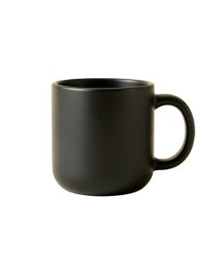 Heath Bluff Ceramic Mug - Black (synthetic illustration; no displayed measurements)