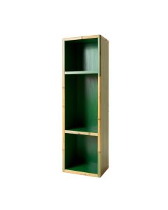 Laurel Bridge Narrow Cubby Tower - Green