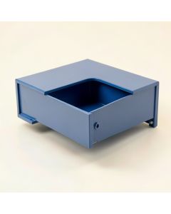 Cove Fold Under-Desk Drawer Unit - Blue (synthetic illustration; no displayed measurements)