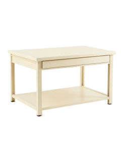 Vale Crossing Empty Workshop Workbench - Cream