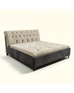 Rensselear Tufted Upholstered Low Profile Storage Platform Bed (synthetic illustration; no displayed measurements)
