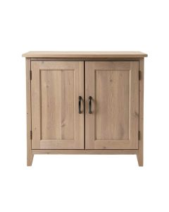 French Farmhouse 2 Door Accent Cabinet