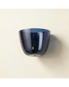 Stone Branch Wall Sconce Mounted On A Plain Wall - Navy (synthetic illustration; no displayed measurements)