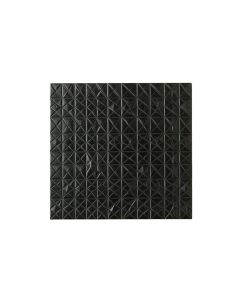 Slate Bridge Uninstalled Square Decorative Tile - Black