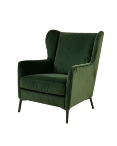 Barry 30 '' Wide Velvet Wingback Chair