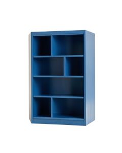 Pine Crest Freestanding Bookcase - Blue