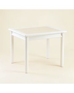 Aspen Canyon Patio Table - White (synthetic illustration; no displayed measurements)