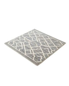 Catharine Geometric Aqua/Grey Outdoor Area Rug (synthetic illustration; no displayed measurements)