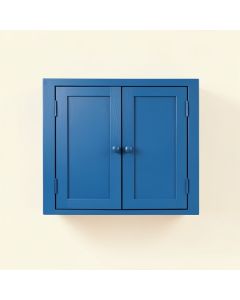 Clay Dell Wall-Mounted Entry Cabinet - Blue (synthetic illustration; no displayed measurements)