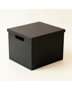 Hazel Arc Low Toy Storage Unit - Black (synthetic illustration; no displayed measurements)