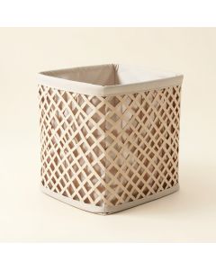 Sedgwick Lattice Rectangle Laundry Hamper Set (synthetic illustration; no displayed measurements)