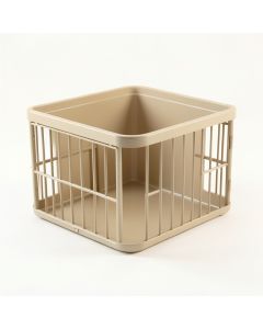 Willow Canyon Empty Furniture-Style Pet Crate - Beige (synthetic illustration; no displayed measurements)