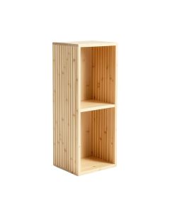 Field Bluff Narrow Cubby Tower - Ivory (synthetic illustration; no displayed measurements)