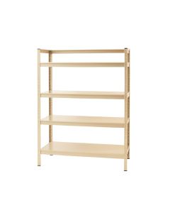 Briar Bend Empty Seed-Starting Shelving Unit Without Lights - Beige (synthetic illustration; no displayed measurements)