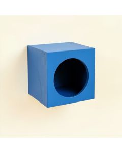 Field Bridge Wall-Mounted Cat Perch - Blue (synthetic illustration; no displayed measurements)