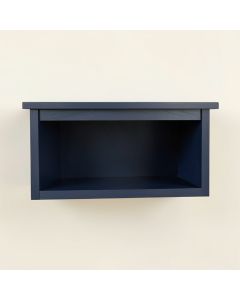 Olive Brook Wall-Mounted Shelf - Navy (synthetic illustration; no displayed measurements)