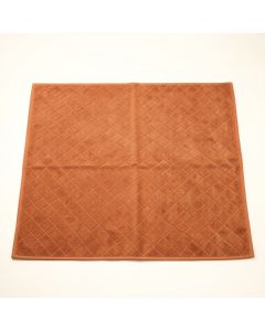 Meadow Bridge Bath Mat - Terracotta (synthetic illustration; no displayed measurements)