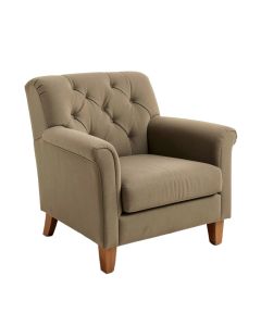 Bolebroke 38.25 '' Wide Tufted Polyester Armchair (synthetic illustration; no displayed measurements)