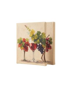 2 Piece Wine Wall Décor Set