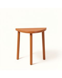 Aspen Bridge Compact Balcony Table - Terracotta (synthetic illustration; no displayed measurements)