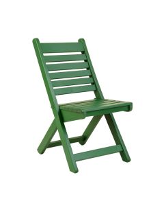 Ash Canyon Folding Outdoor Chair - Green (synthetic illustration; no displayed measurements)