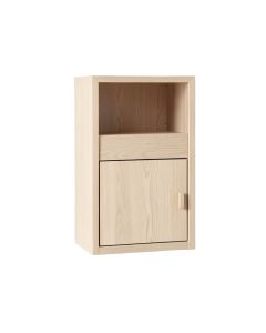 Flint Edge Wall-Mounted Entry Cabinet - Beige