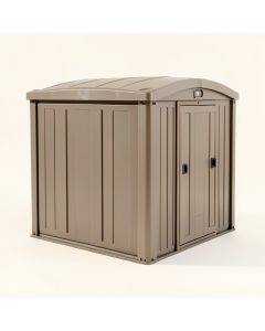 20 Ft. W X 8 Ft. D Plastic Storage Shed (synthetic illustration; no displayed measurements)