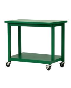 Glen Crossing Empty Rolling Workshop Cart - Green (synthetic illustration; no displayed measurements)