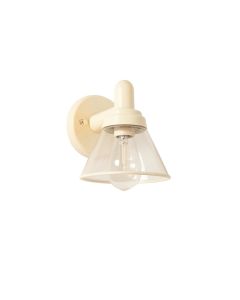Harbor Bluff Wall Sconce Mounted On A Plain Wall - Ivory (synthetic illustration; no displayed measurements)