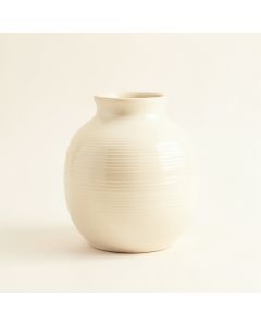 Olive Brook Empty Decorative Vase - Ivory (synthetic illustration; no displayed measurements)