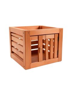 Glen Crest Empty Furniture-Style Pet Crate - Terracotta
