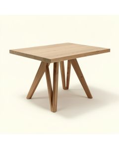 Linden Dining Table (synthetic illustration; no displayed measurements)