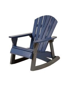 Tulare Solid Wood Rocking Adirondack Chair