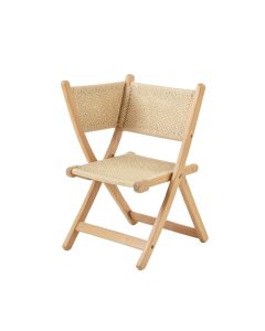 Summit Crest Folding Outdoor Chair - Beige
