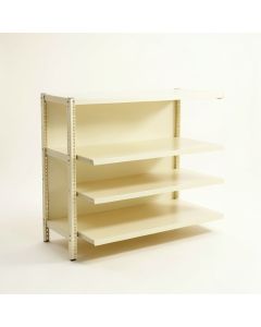 Hazel Field Desktop Shelving Unit - Ivory (synthetic illustration; no displayed measurements)