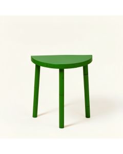Ridge Bend Compact Balcony Table - Green (synthetic illustration; no displayed measurements)