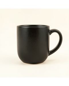 Cedar Crest Ceramic Mug - Black (synthetic illustration; no displayed measurements)