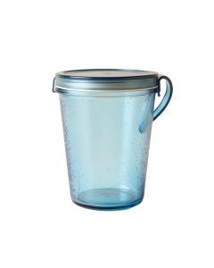 Summit Bridge Storage Canister With Lid - Blue
