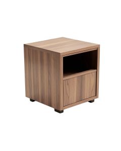 Keira End Table With Storage (synthetic illustration; no displayed measurements)