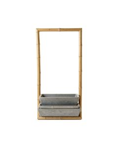 Alder Brook Empty Vertical Garden Frame - Gray (synthetic illustration; no displayed measurements)