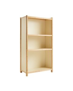 Cliff Bluff Freestanding Bookcase - Cream