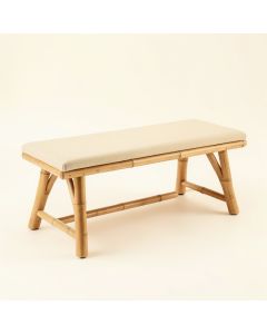 Hazel Crest Indoor Bench - Beige (synthetic illustration; no displayed measurements)