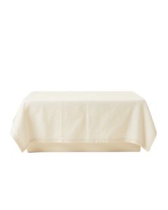 Elm Branch Flat Bed Sheet - Cream