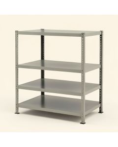 Cleveland 73 '' H X 36 '' W X 18 '' D 5-Tier Metal Storage Shelves (synthetic illustration; no displayed measurements)