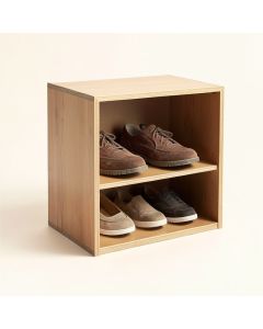 Chipboard 24 Pair Shoe Storage Cabinet (synthetic illustration; no displayed measurements)