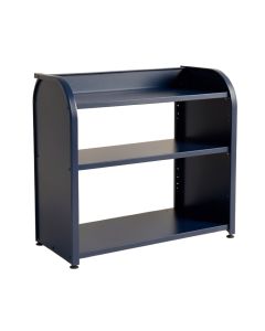 Sage Crest Desktop Shelving Unit - Navy (synthetic illustration; no displayed measurements)